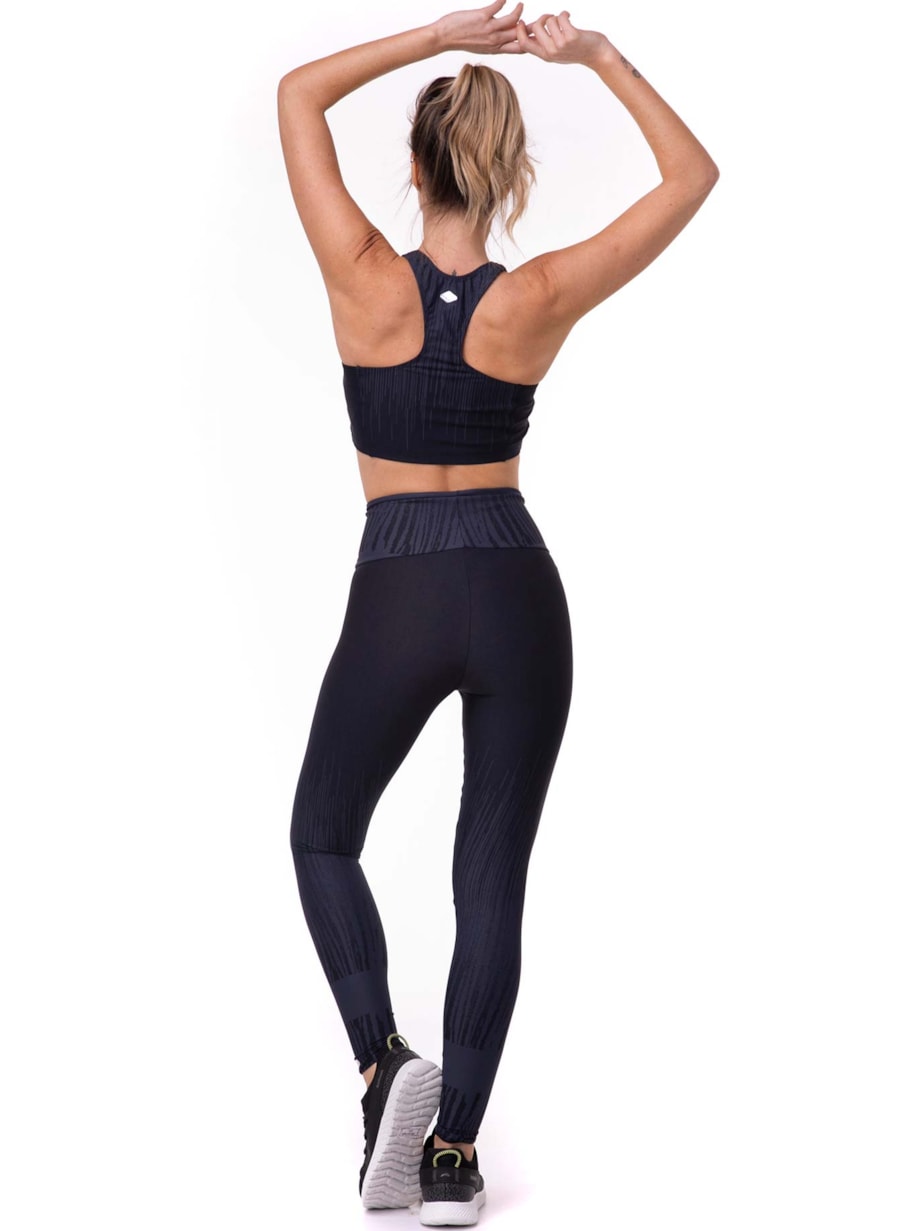 LEGGING JACQUARD BENSPORT MARINHO