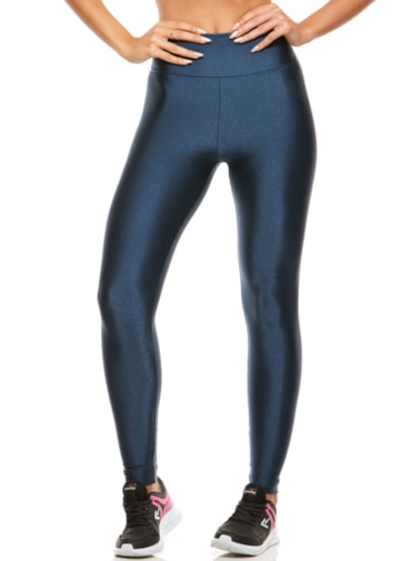 LEGGING LISA CÓS ALTO TRILOBAL MARINHO SHARK