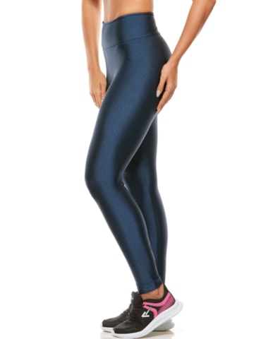 LEGGING LISA CÓS ALTO TRILOBAL MARINHO SHARK