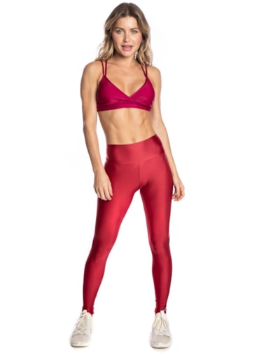 LEGGING LUMINA VERMELHO