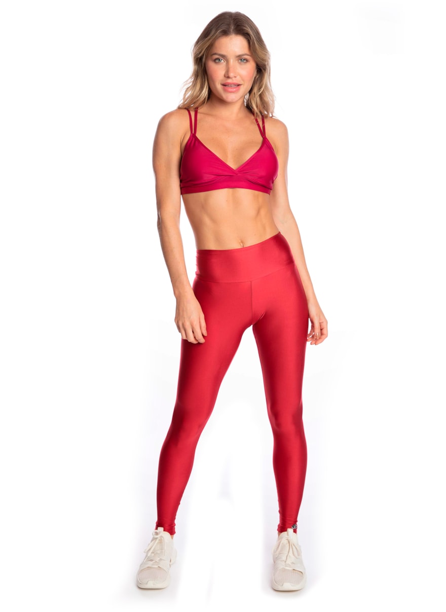 LEGGING LUMINA VERMELHO