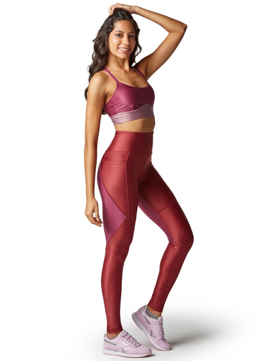 LEGGING LUNAR COM BOLSO VINHO LEGGING LUNAR COM BOLSO VINHO