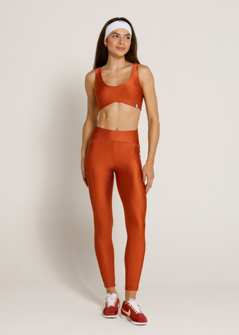 LEGGING MEMORIES TX TERRACOTA