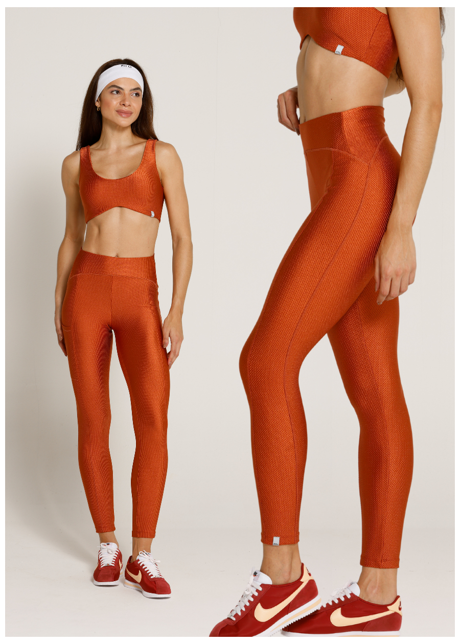 LEGGING MEMORIES TX TERRACOTA
