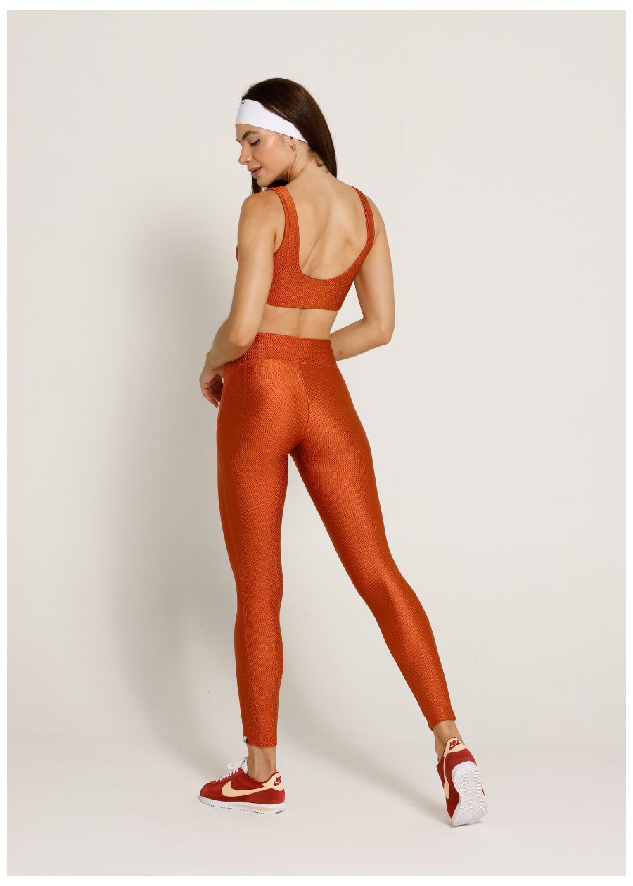 LEGGING MEMORIES TX TERRACOTA