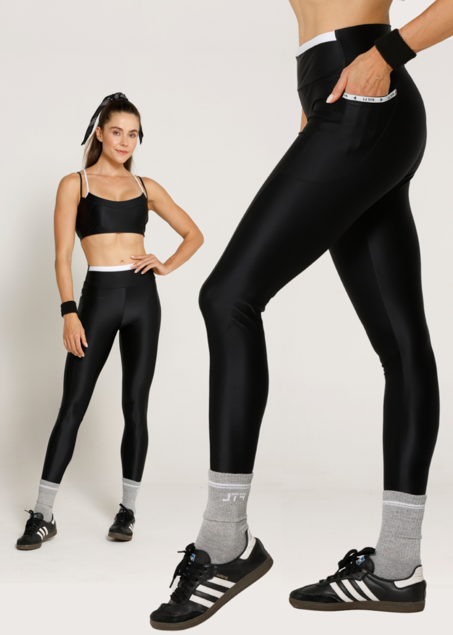 LEGGING REPLAY ATK PRETO