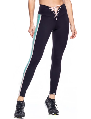 LEGGING TEAM PRETO/VERDE CLARO/ROSA CLARO LEGGING TEAM PRETO/VERDE CLARO/ROSA CLARO