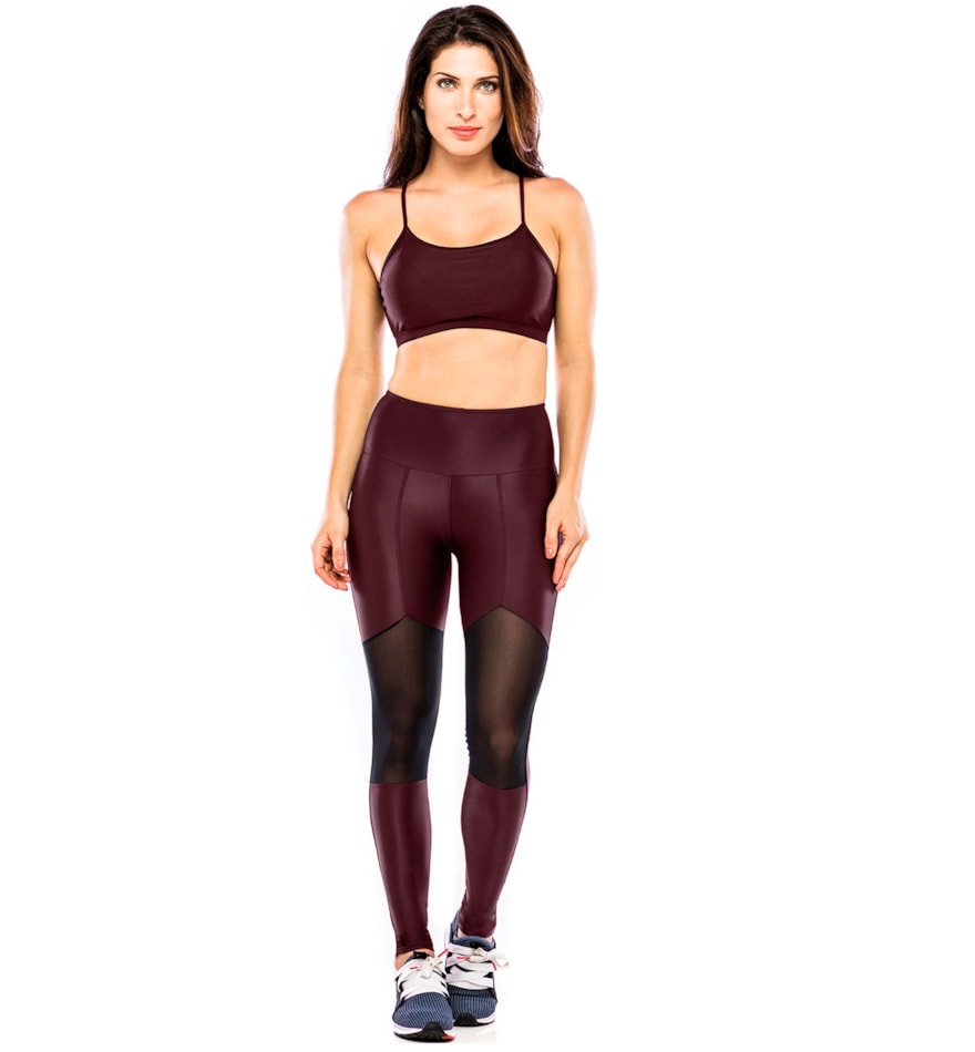 LEGGING VENARI BORDO