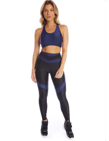 LEGGING ZATANNA PRETO/AZUL MARINHO LEGGING ZATANNA PRETO/AZUL MARINHO