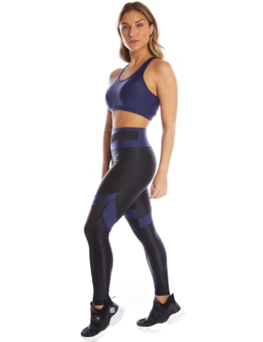 LEGGING ZATANNA PRETO/AZUL MARINHO LEGGING ZATANNA PRETO/AZUL MARINHO