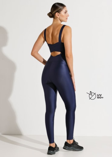 MACACÃO ATLETIKA FIT AZUL MARINHO