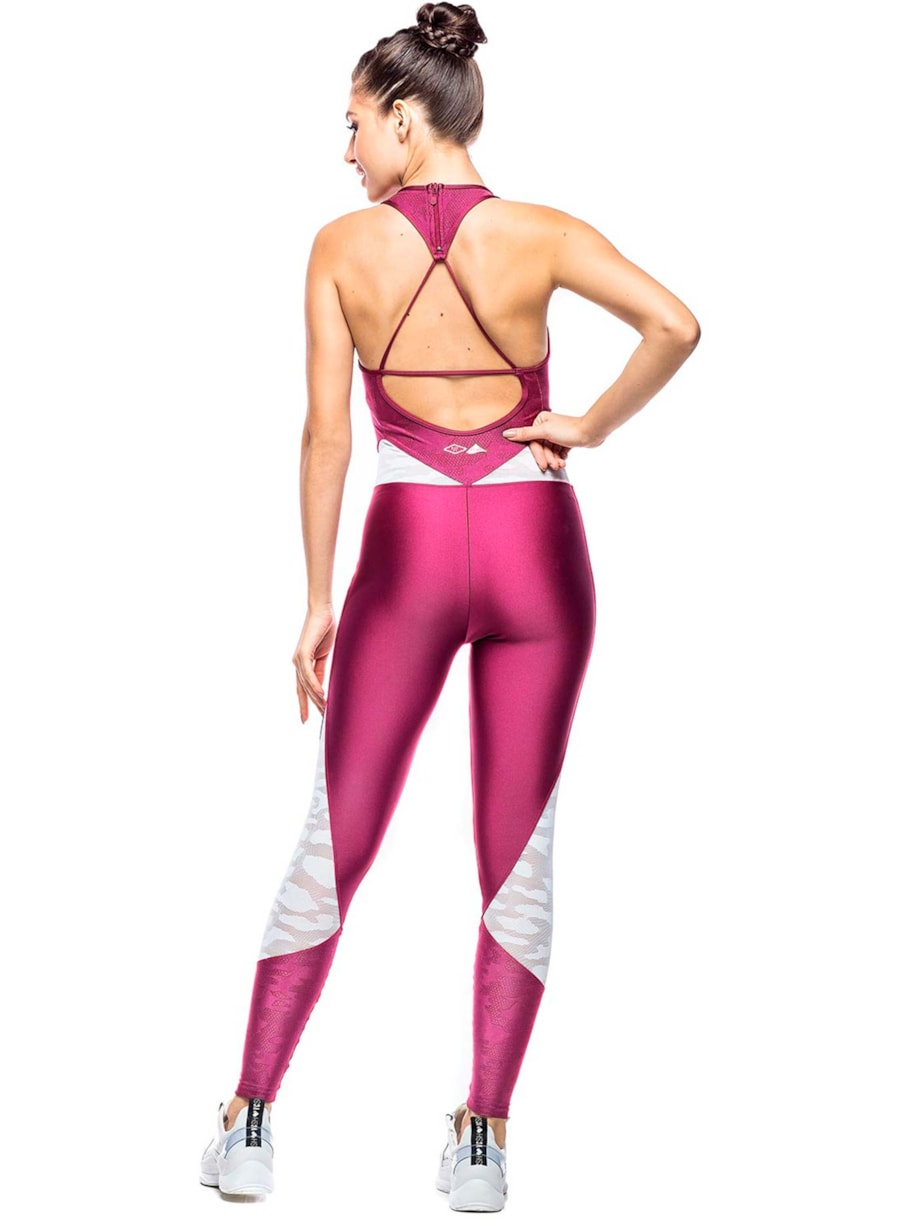 MACACÃO CAMUFLY ROSA