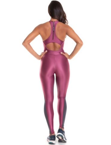 MACACÃO ELEGANCE ROSA VIOLETA MACACÃO ELEGANCE ROSA VIOLETA