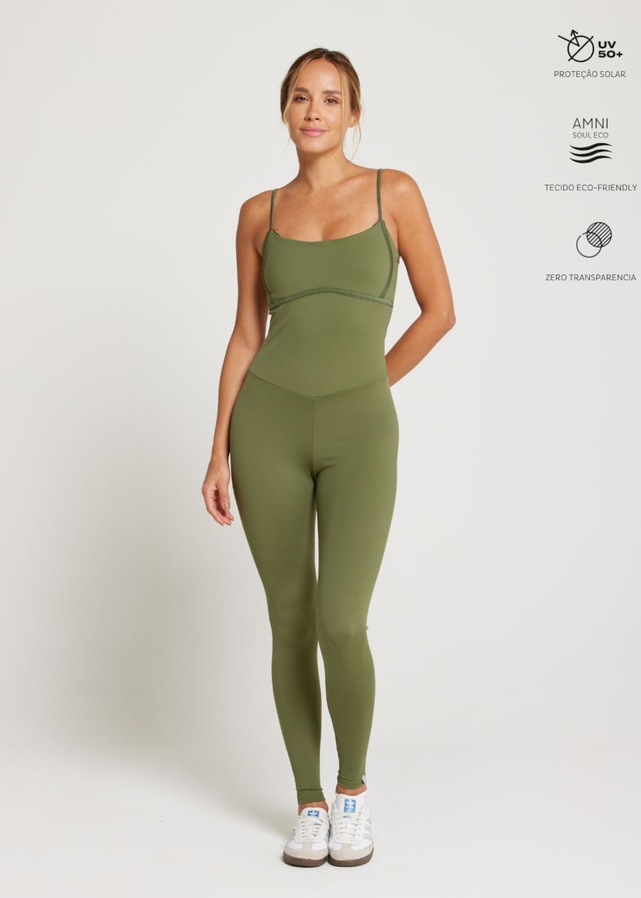 MACACÃO MORNING UP VERDE MILITAR