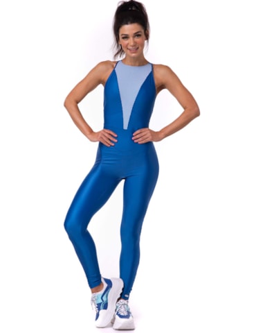 MACACÃO WALK AZUL GEL MACACÃO WALK AZUL GEL