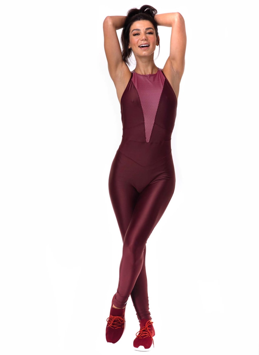 MACACÃO WALK VINHO MACACÃO WALK VINHO