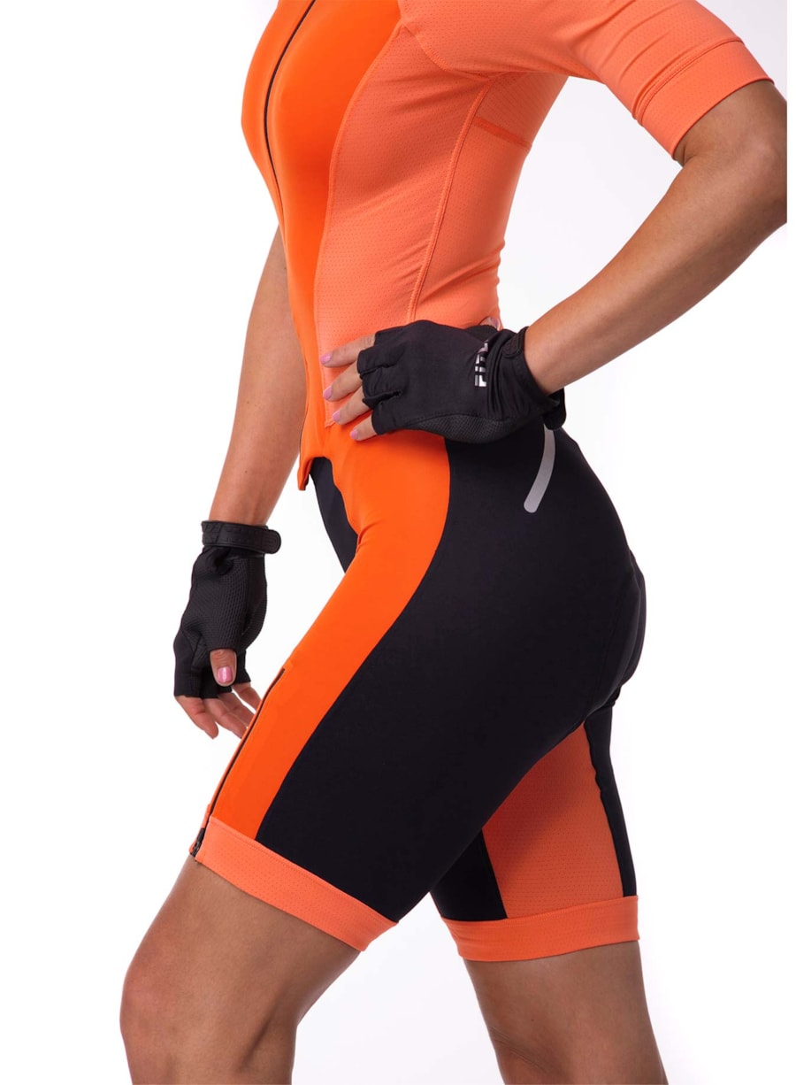 MACAQUINHO CICLISMO LARANJA