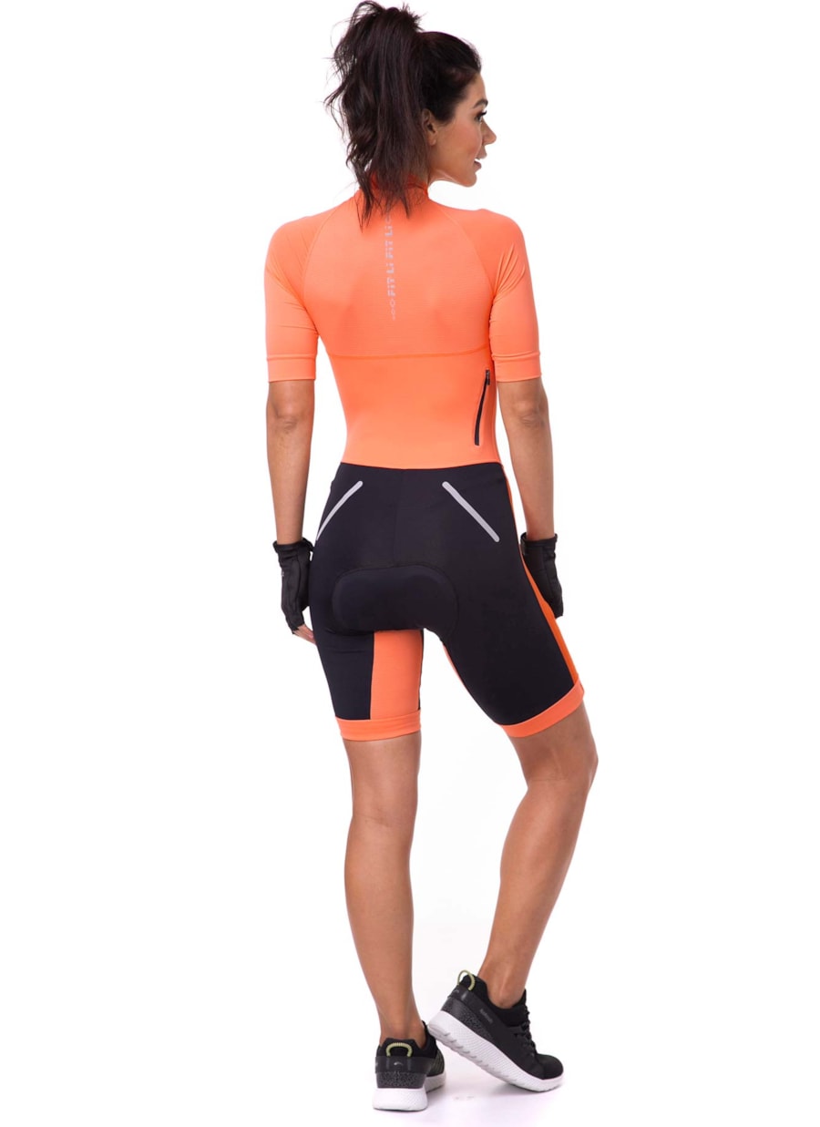 MACAQUINHO CICLISMO LARANJA