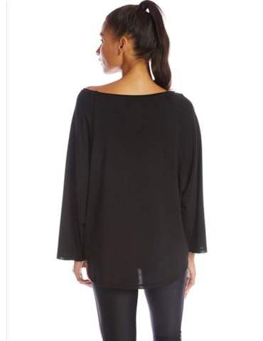 MANGA LONGA ESTELAR PRETO MANGA LONGA ESTELAR PRETO