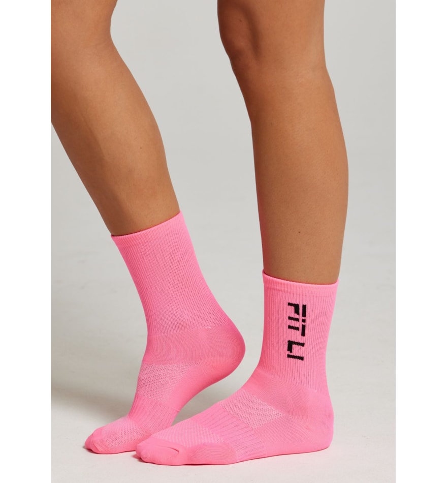 MEIA CANO MÉDIO RUNNER ROSA MEIA CANO MÉDIO RUNNER ROSA