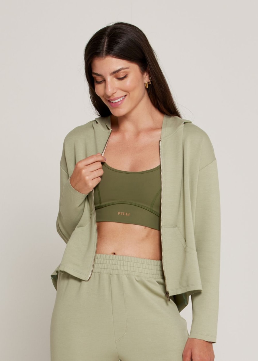 MOLETOM RUNNER VERDE