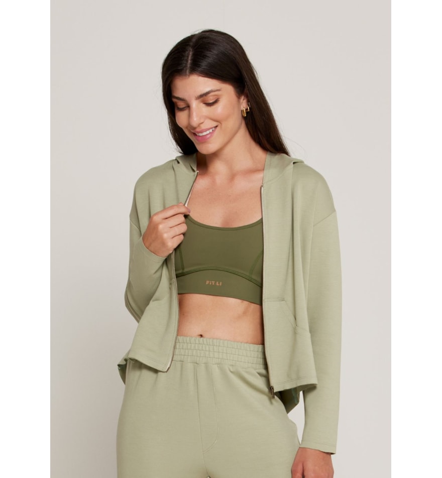 MOLETOM RUNNER VERDE MOLETOM RUNNER VERDE