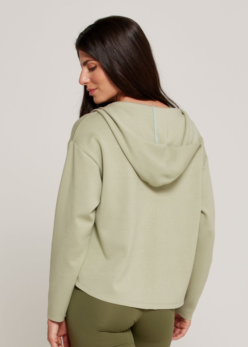 MOLETOM RUNNER VERDE