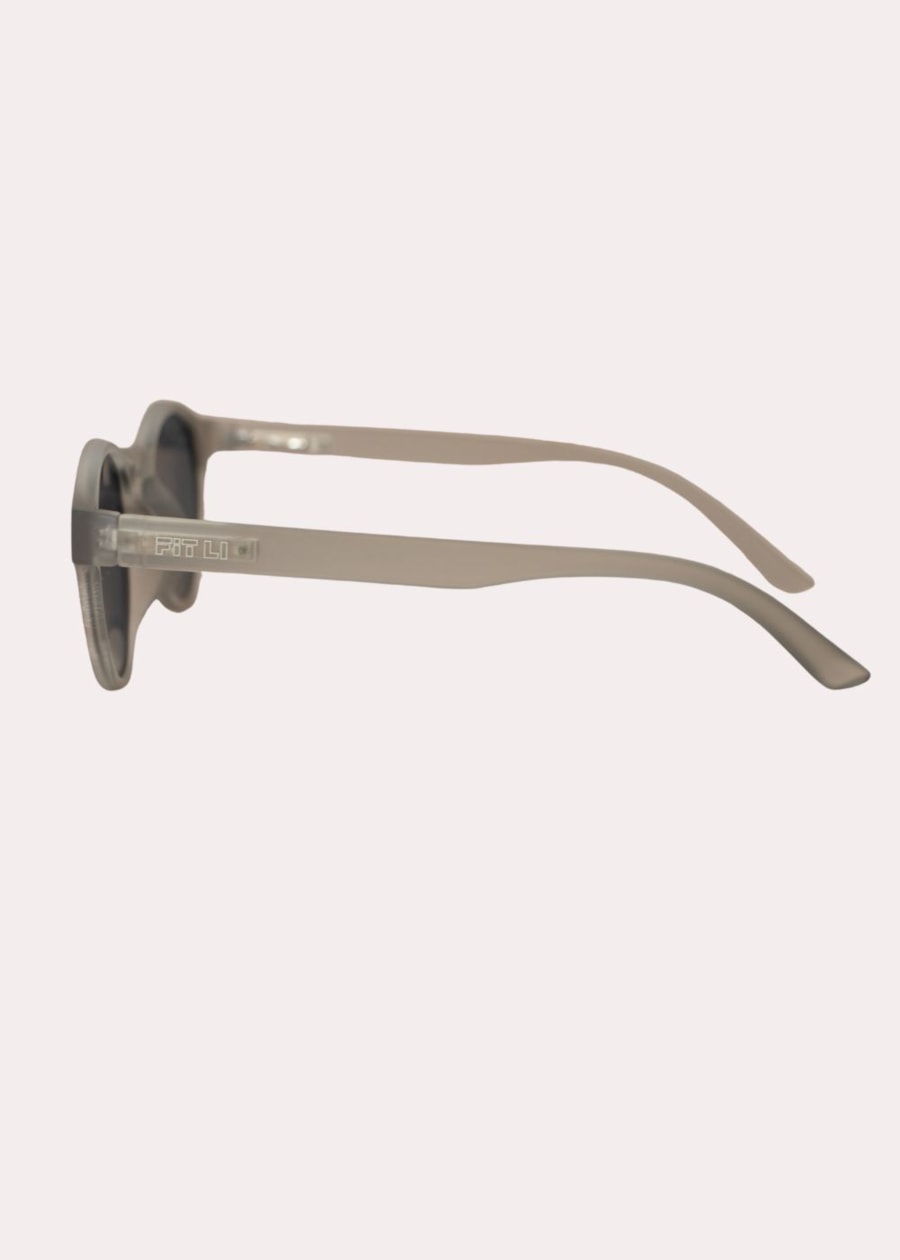 ÓCULOS DE SOL BT - REDONDO CINZA