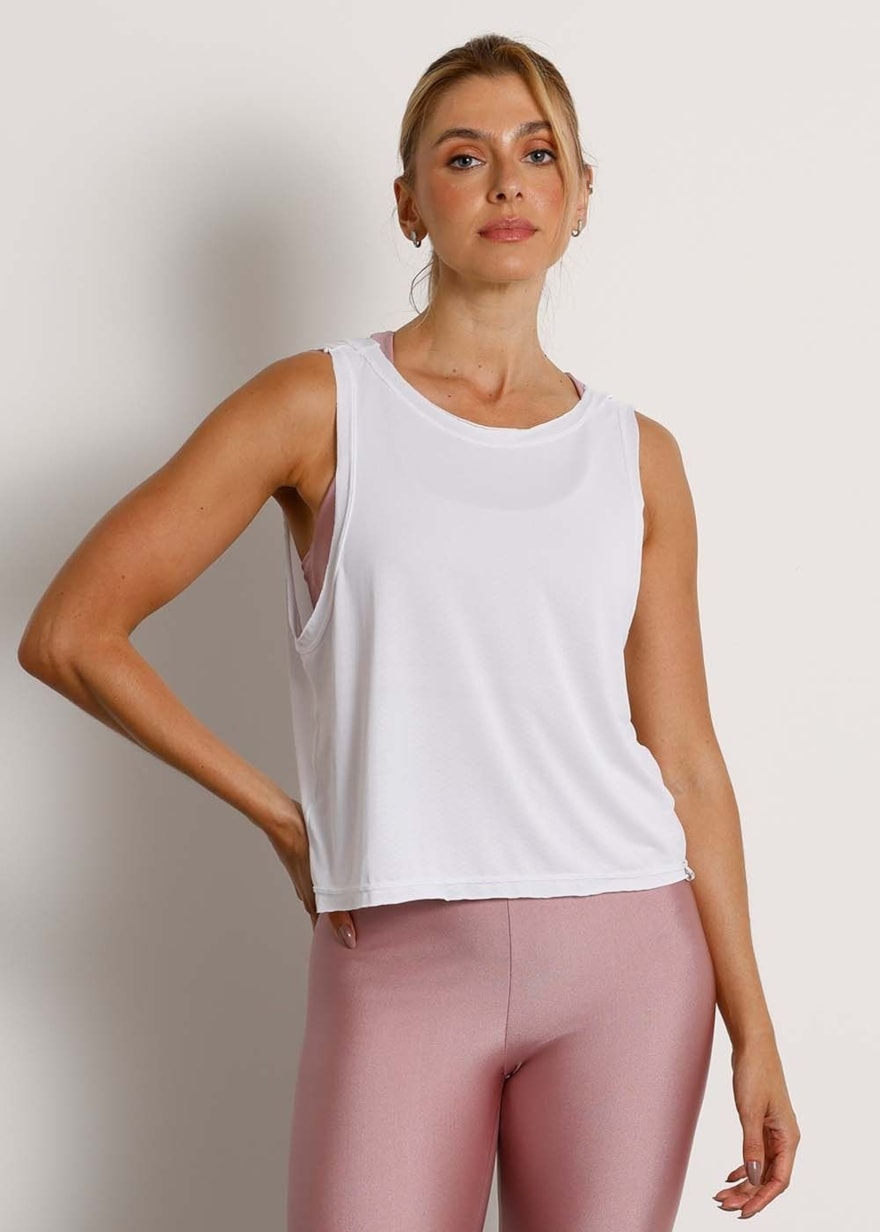 REGATA 2 EM 1 POLIAMIDA PACE BRANCO REGATA 2 EM 1 POLIAMIDA PACE BRANCO