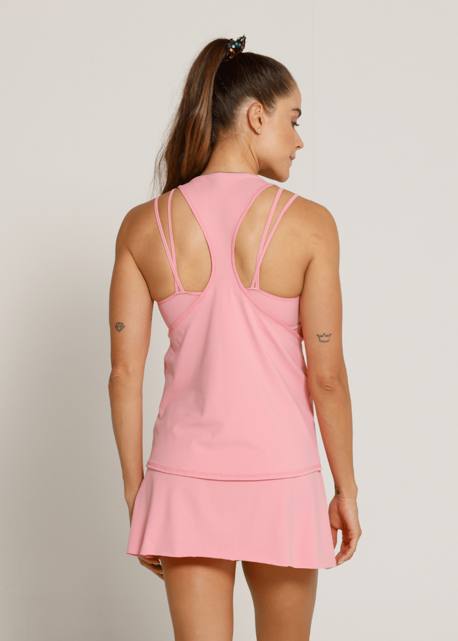 REGATA COM BOLSO CLASS FL ROSA SUAVE