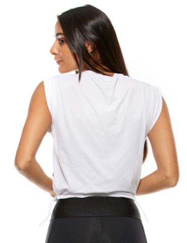 REGATA CROPPED AJUSTÁVEL BE GOOD BRANCA REGATA CROPPED AJUSTÁVEL BE GOOD BRANCA