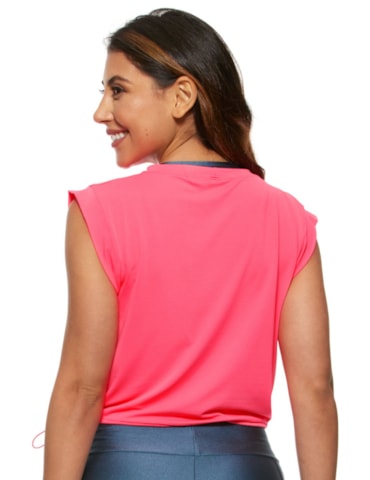 REGATA CROPPED AJUSTÁVEL BE GOOD ROSA ELECTRA REGATA CROPPED AJUSTÁVEL BE GOOD ROSA ELECTRA