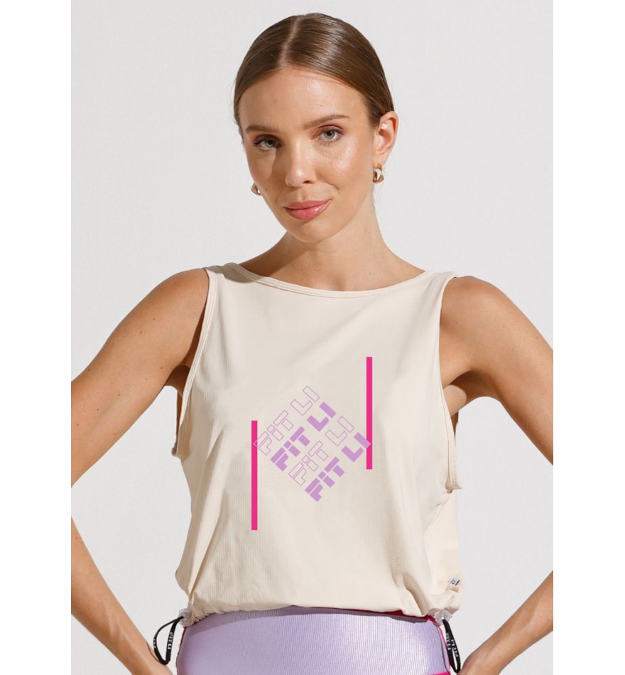 REGATA CROPPED AJUSTÁVEL HIT OFF WHITE