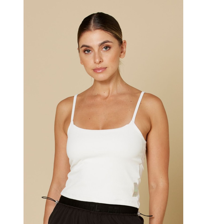 REGATA CROPPED COM BOJO PERFECTO BRANCO