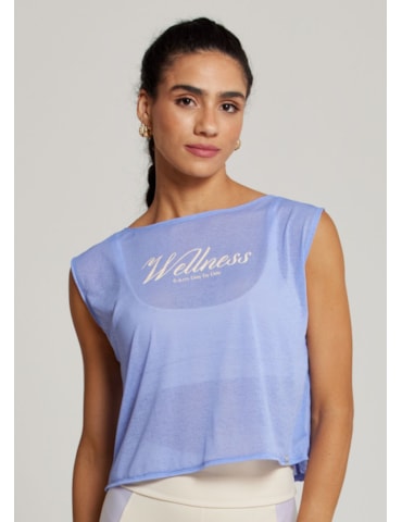 REGATA CROPPED ESPORTIVA DAY AZUL REGATA CROPPED ESPORTIVA DAY AZUL