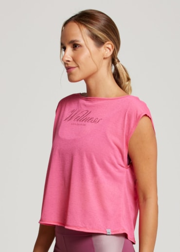 REGATA CROPPED ESPORTIVA DAY ROSA