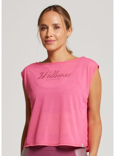 REGATA CROPPED ESPORTIVA DAY ROSA