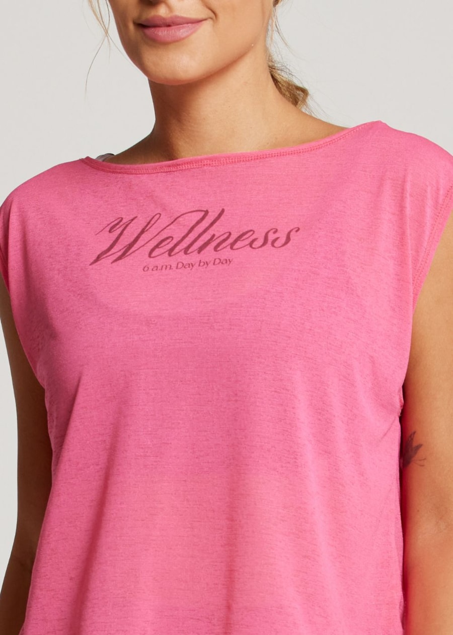 REGATA CROPPED ESPORTIVA DAY ROSA