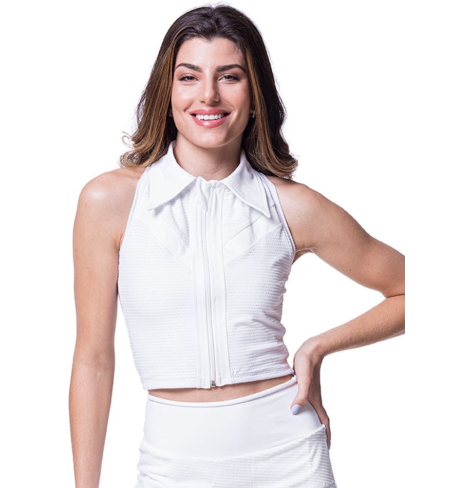 REGATA CROPPED LEADER BRANCA REGATA CROPPED LEADER BRANCA