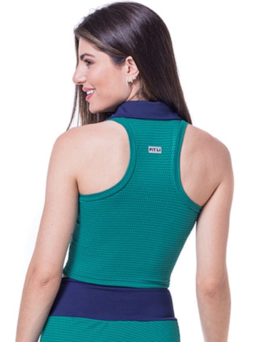 REGATA CROPPED LEADER VERDE PETRÓLEO