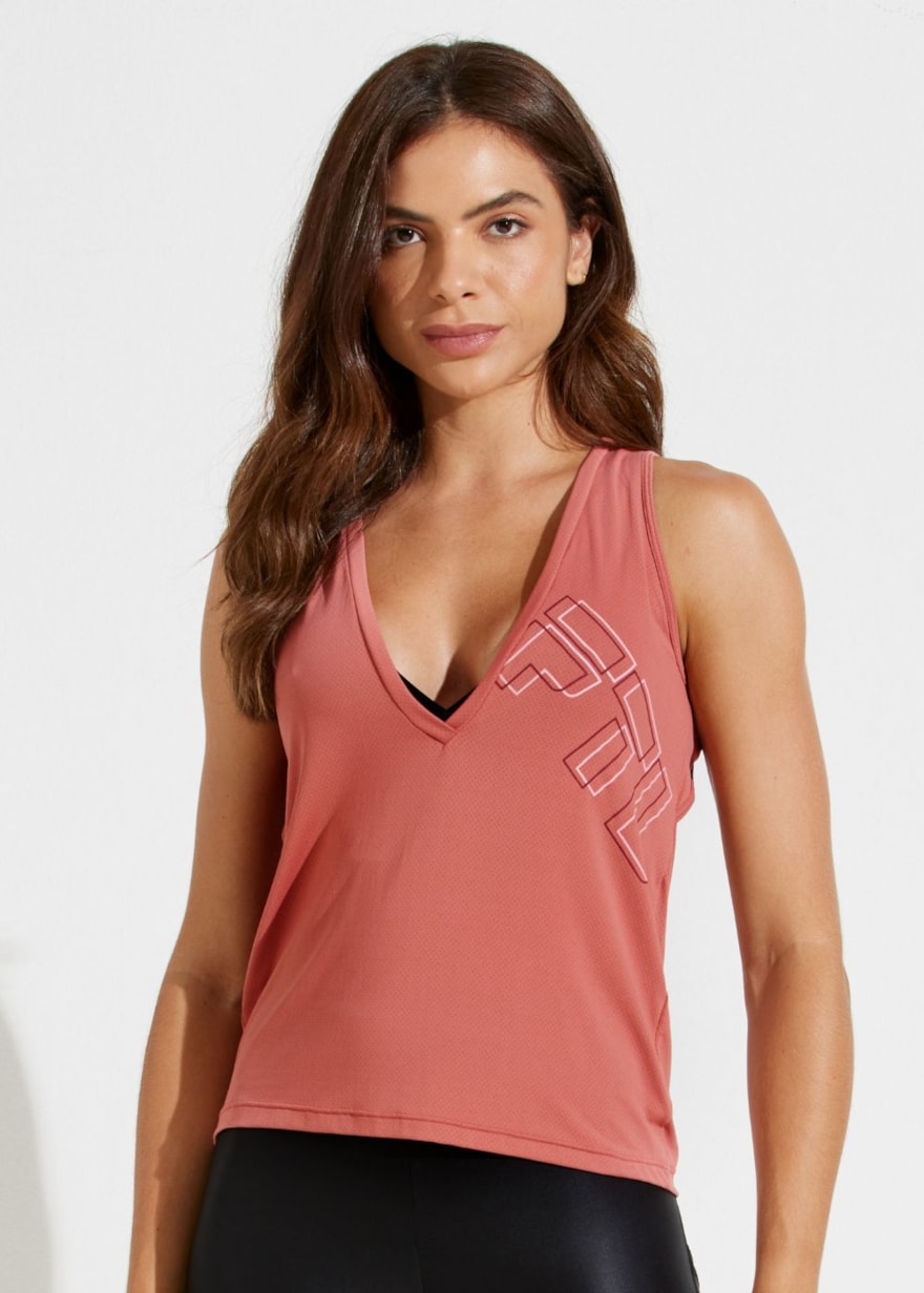 REGATA DECOTE V JOUR LARANJA