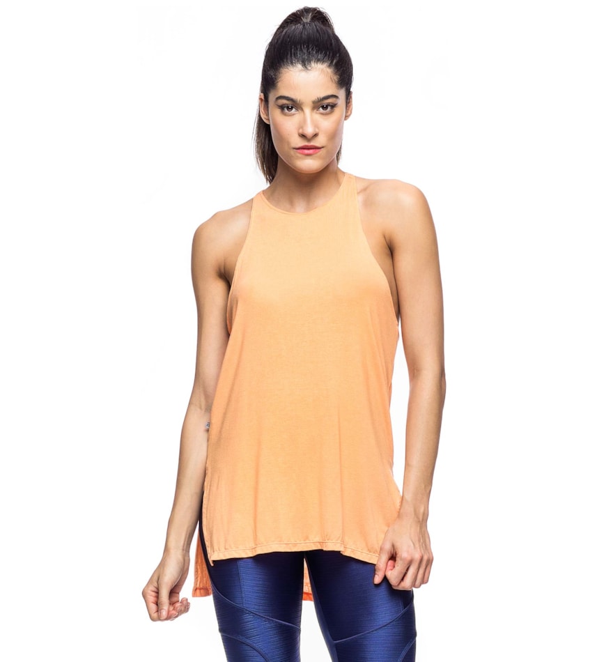 REGATA DIXIE LARANJA CLARO REGATA DIXIE LARANJA CLARO