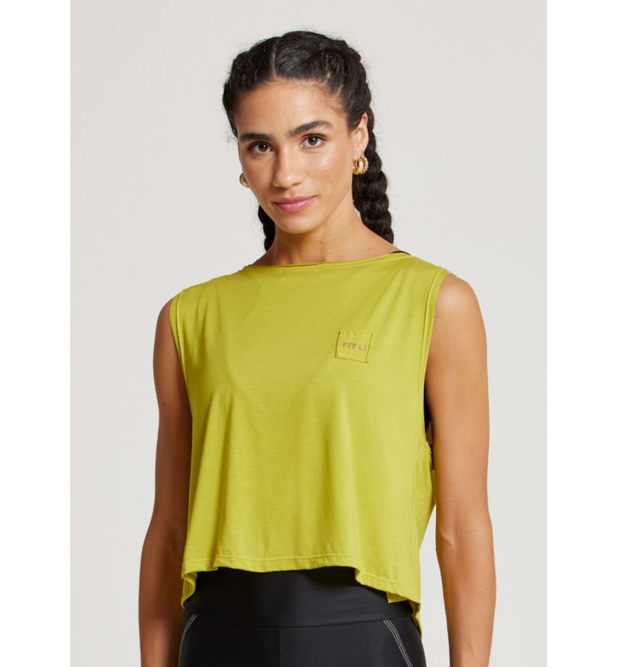 REGATA FEEL GOOD AMARELO REGATA FEEL GOOD AMARELO