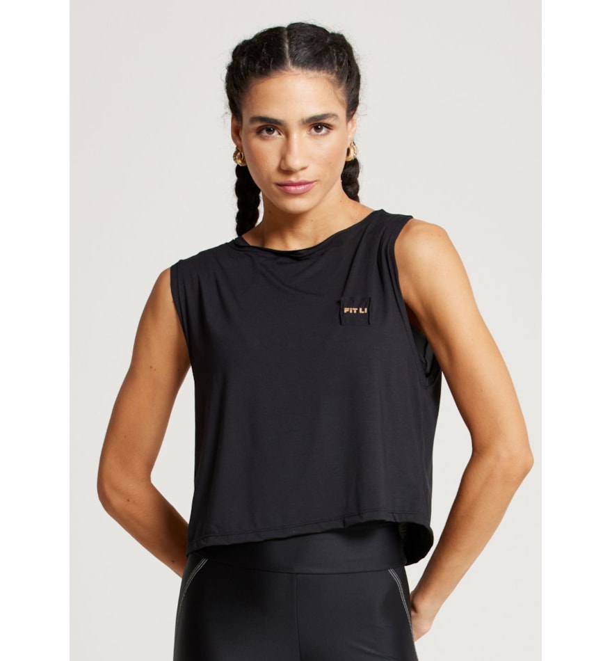 REGATA FEEL GOOD PRETO REGATA FEEL GOOD PRETO