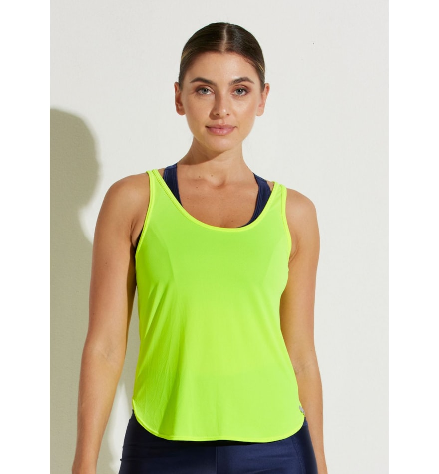 REGATA POLIAMIDA AIR FIT AMARELO LIMÃO REGATA POLIAMIDA AIR FIT AMARELO LIMÃO