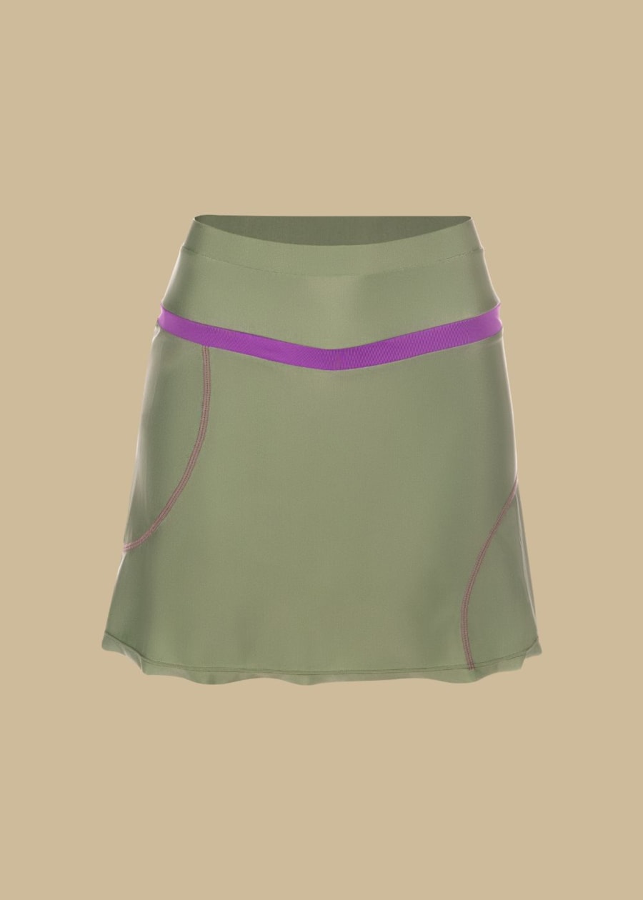 SAIA SHORT COLORES VERDE ALECRIM