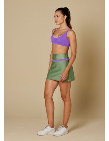 SAIA SHORT COLORES VERDE ALECRIM