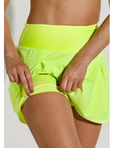 SAIA SHORT COM BOLSO FIT VERDE LIMÃO