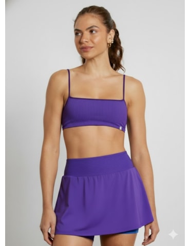 SAIA SHORT COM BOLSO YOUNG TX ROXO