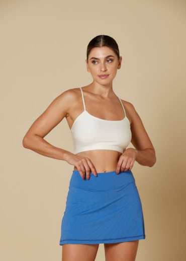 SAIA SHORT EL SOL AZUL MARINHO